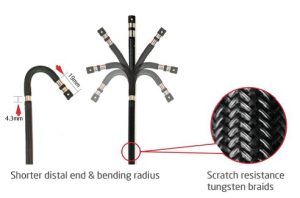 endoscopio flessibile a fibre ottiche